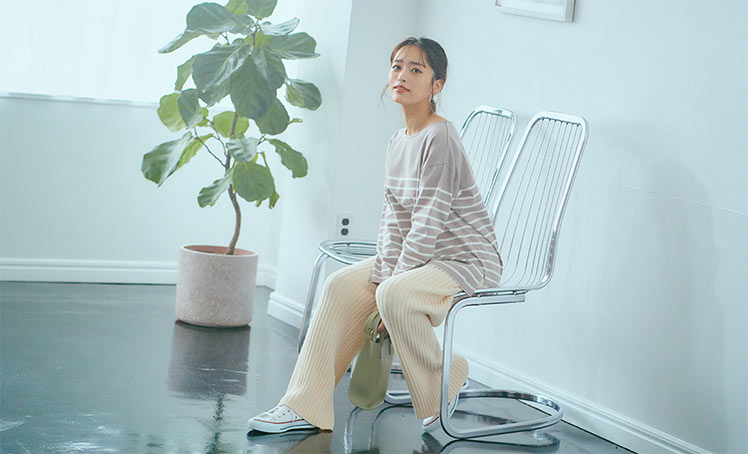 LE CIEL BLEU - ヨンアさん、近藤千尋さん私服着用！アイレネ