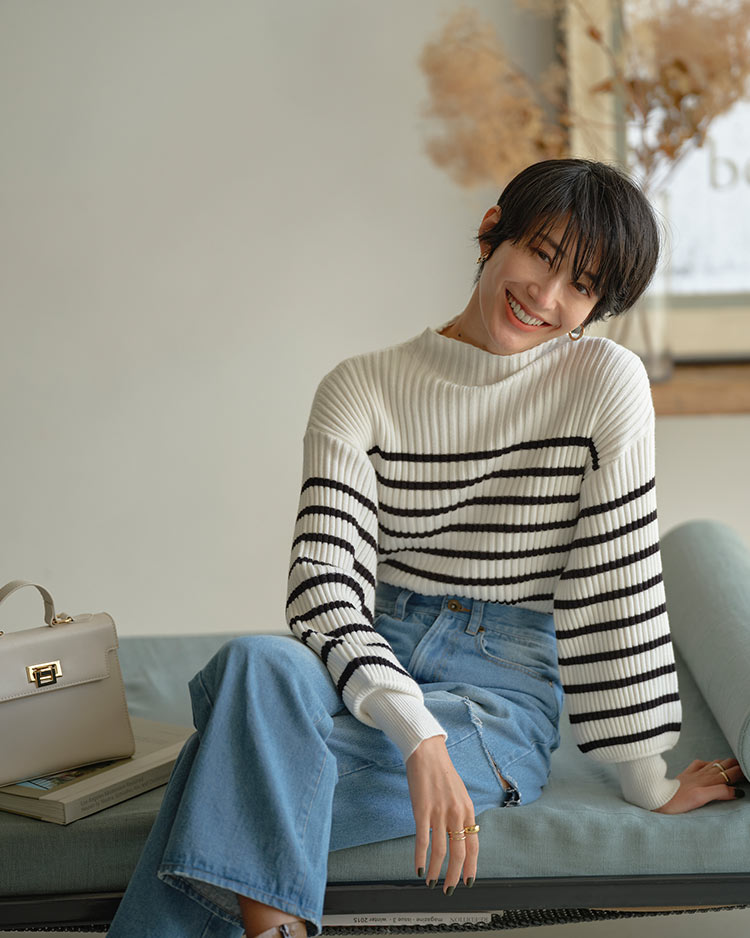 神山まりあが着る、秋アイテム - レディースファッション通販 神戸