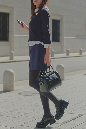 フェイクスエードスコート [M4270]