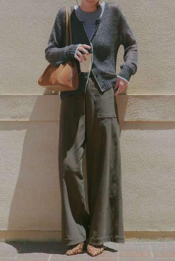 ストレッチベイカーパンツ [M4248]