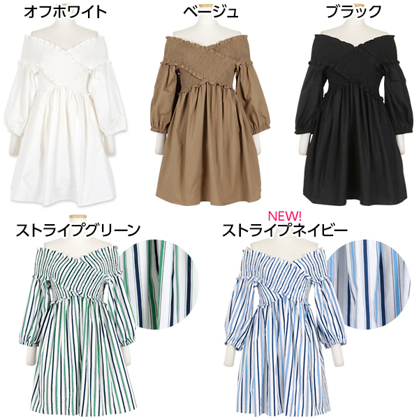 カシュクールシャーリングチュニックブラウス [C3664] - レディース