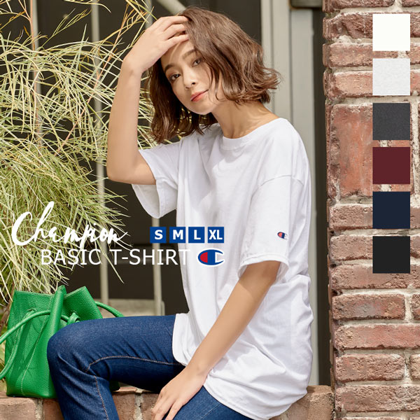 [ Champion ]ショートスリーブTシャツ [C3848]【メール便】