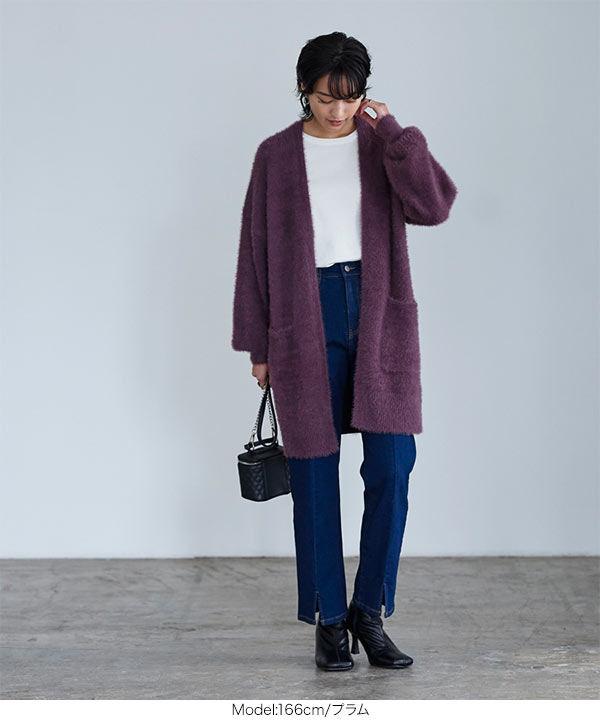 クレージュ　ニット　紫　⭐︎35 楽天市場】【OUTLET SALE】ニット《ミックス編み3Dジャガード