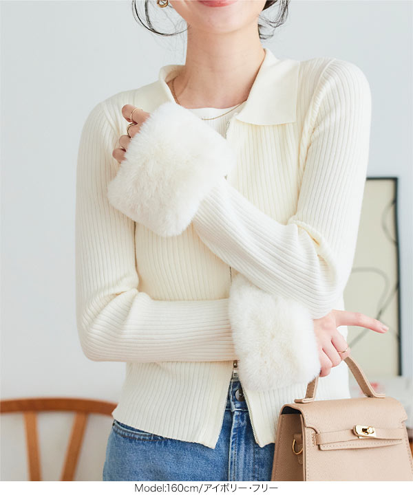 (取寄) スプレンディッド レディース スーパーソフト トリム ジップ-アップ Splendid women Supersoft Trim Zip-Up Pale Oak Heather マルチwayファー取り外しOKジップニットトップス[C7186] | SALE