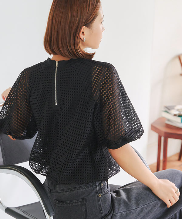 【専用ページ】ハンドメイド今季メッシュバルーンタンクトップ現品no.1117 c7258.jpg