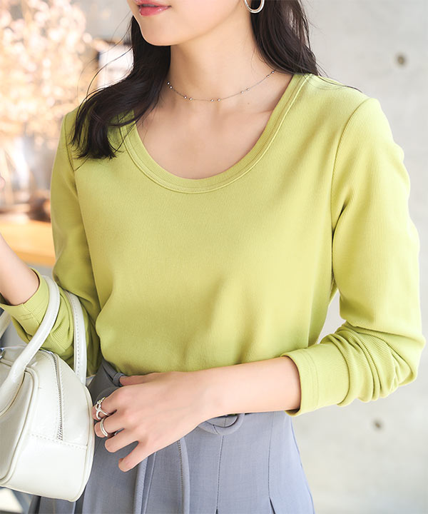 TSV ベージュリブ長袖Tシャツ ユナイテッドアスレ United Athle 5.6オンス ロングスリーブ 袖