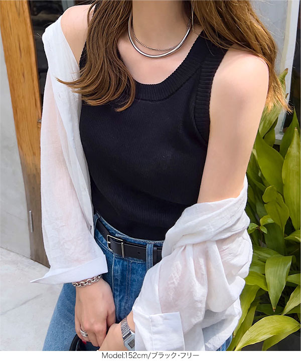 【新品】CLANE アメリカンスリーブニットトップス amknyAjDirZq.jpg?width=768