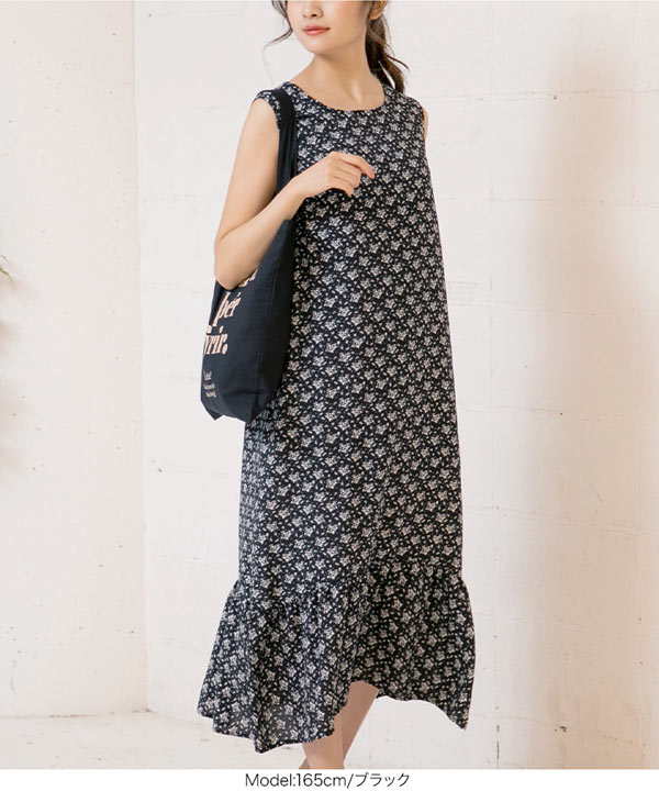 売り切れました☆D＆G/ドルガバ/切替シフォンワンピース DOLCE&GABBANA ドルガバ ポピープリント シルク シフォン ドレス