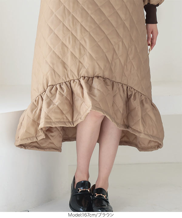 Bibiy. EMILY FRILL DRESS キルティングワンピース DRESS｜Bibiy.
