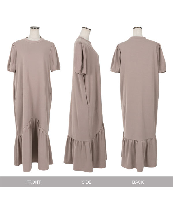 パーミニット PERMINUTE 21SS ボリュームスリーブ マキシワンピース e3166_i1_750.jpg