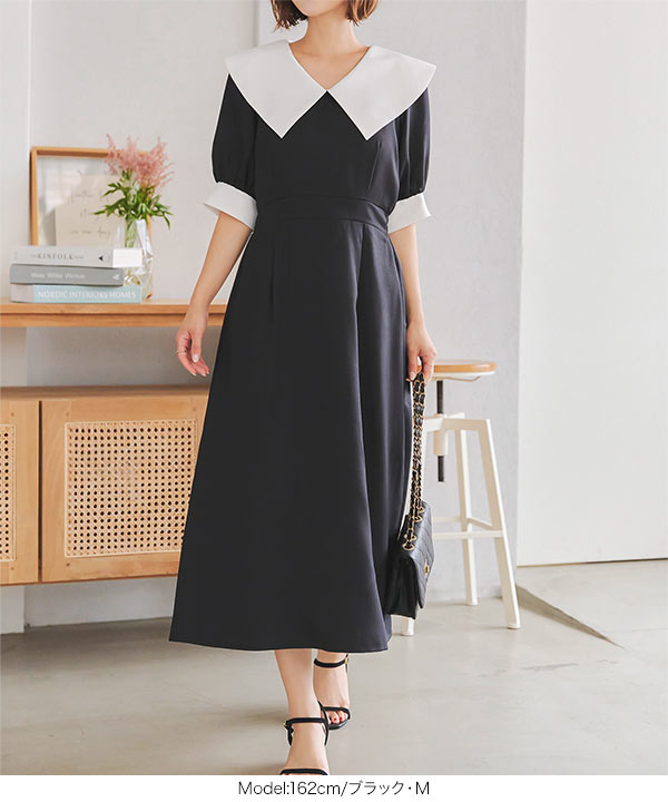 【極美品】TED BAKER ビジューブラックドレスワンピース1123 e3412_i2.jpg