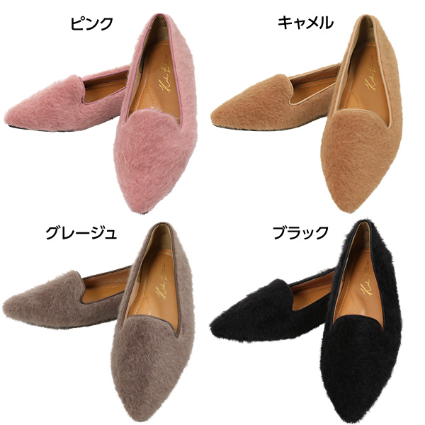 ファーオペラパンプス [I1679] - レディースファッション通販 神戸