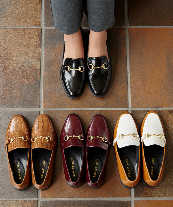 ♡ライト　大人気ローファー♡ ビット付きマニッシュデザインローファー [I1951] - レディース