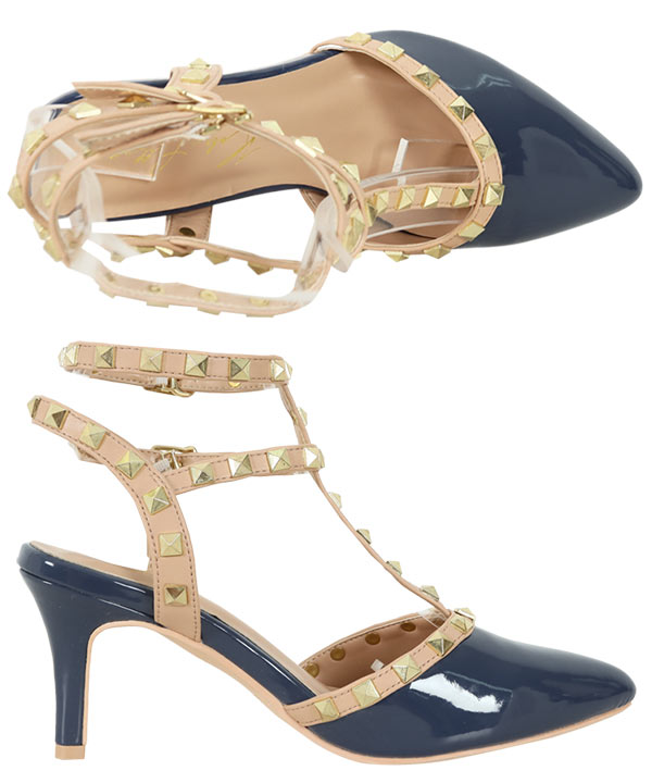 スタッズパンプス [I2189] - レディースファッション通販 神戸レタス