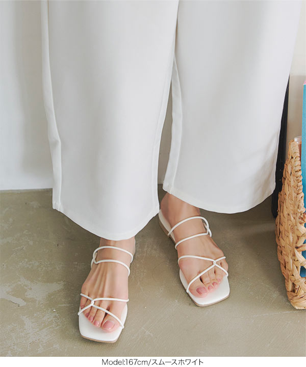 (取寄) エルスペース レディース コースト トゥ コースト OP クラシック L*Space women Coast to Coast OP Classic Tourmaline コードストラップフラットサンダル [I2308] - レディースファッション