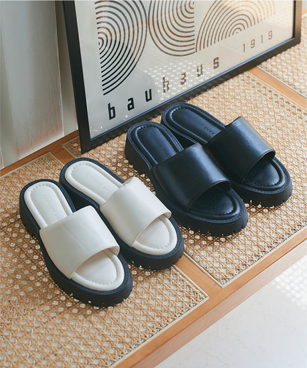 厚底ヒールサンダル [I2615] - レディースファッション通販 神戸レタス