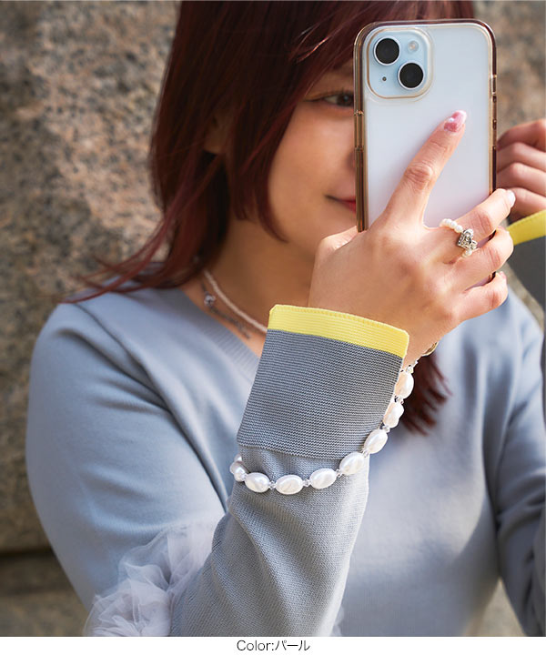 レトルト はなセレブ ストラップ みーちゃんセレクト ] スマホストラップ [J1167] - レディース