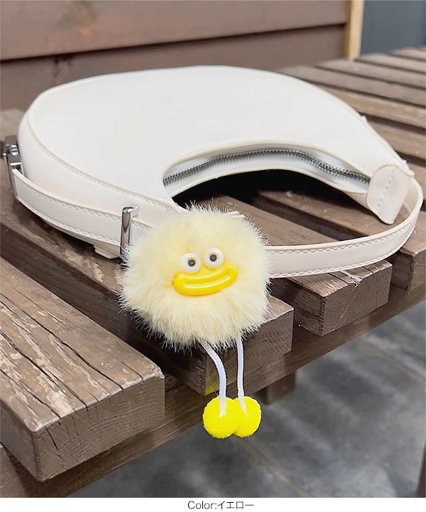 ぬいぐるみキーホルダーバッグチャーム [J1173] - レディース