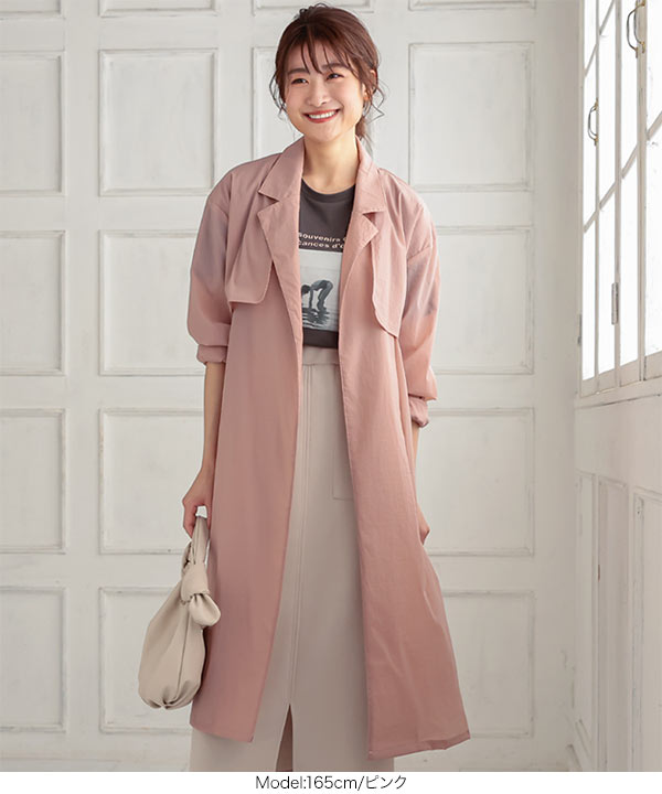 【CADUNE】シアートレンチコート CADUNE（カデュネ）の「シアーコート（トレンチコート）」 - WEAR