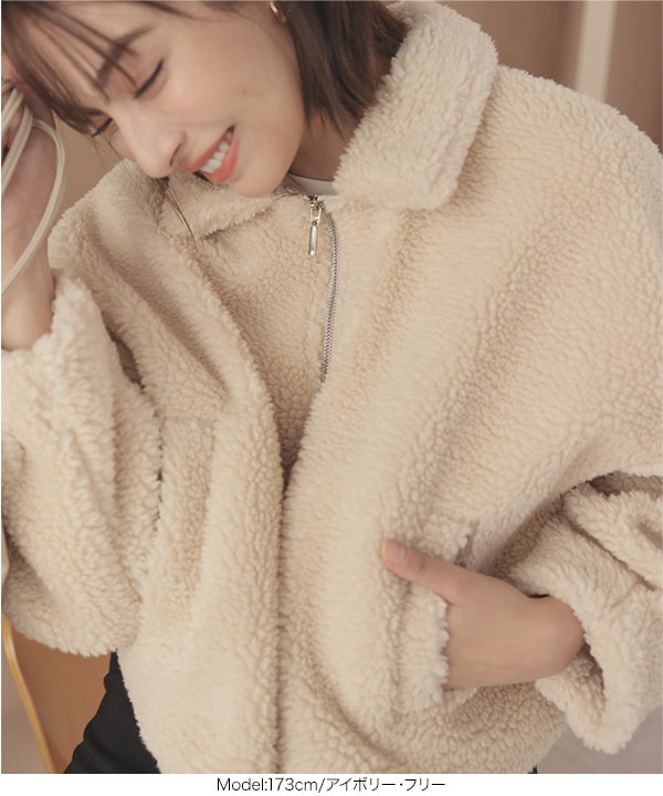 JEANASIS 2WAY ボアコート JEANASIS（ジーナシス）の「ソデ2WAY M-65 ボアコート（）」 - WEAR