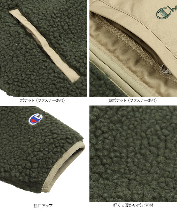 Champion ]ボアブルゾン [K963] - レディースファッション通販 神戸