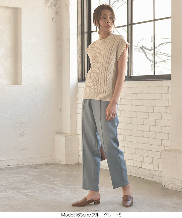 90's vintage ドレススラックス ライトグレー クラシック モード