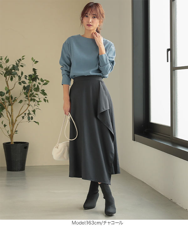 [ BOTTEGA VENETA ] アシンメトリーストライプ スカートパンツ スカート ストライプタックスカート : ZOZOTOWN Yahoo!店 - 通販