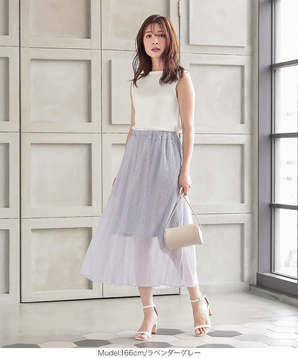 モカグレー プリーツスカート プリーツスカート シンプルプリーツスカート グレーとカーキ2色