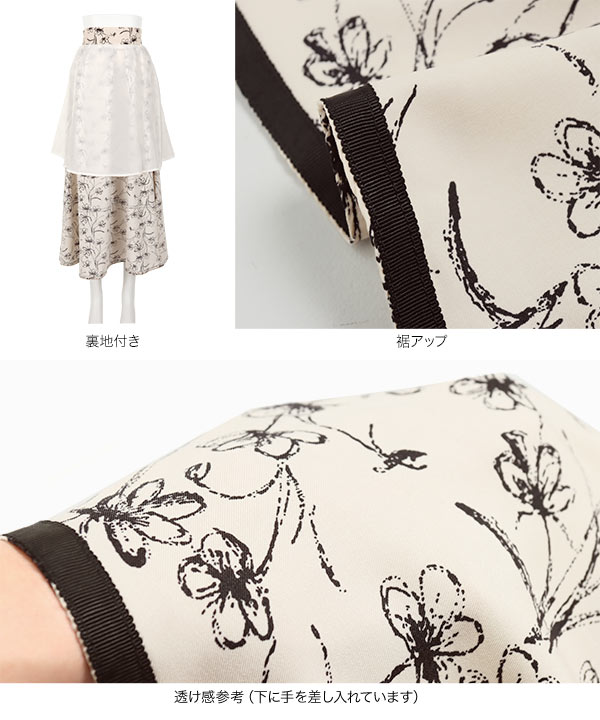 花柄 スカート ハイウエスト スリム 楽天市場】≪ 8/19再々々値下げ＆大量追加!! クリアランスセール