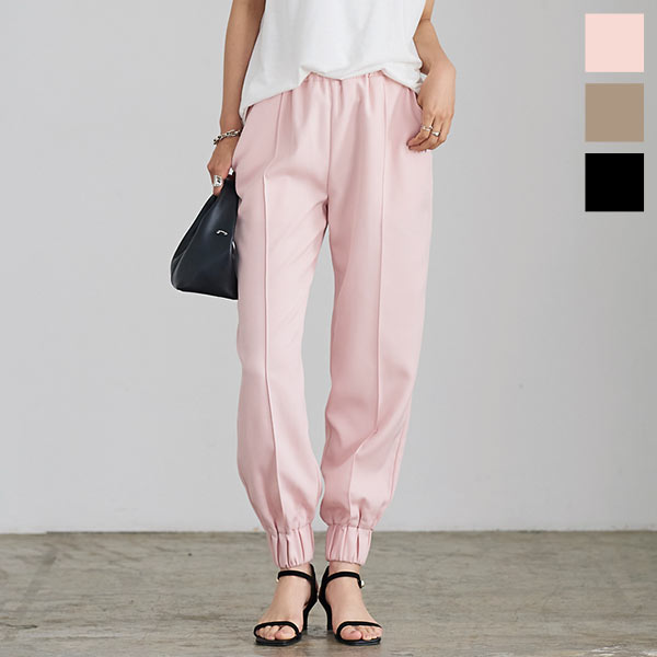 M.&KYOKO 薄いピンク色　刺繍　パンツ M.&KYOKO 薄いピンク色 刺繍 パンツ