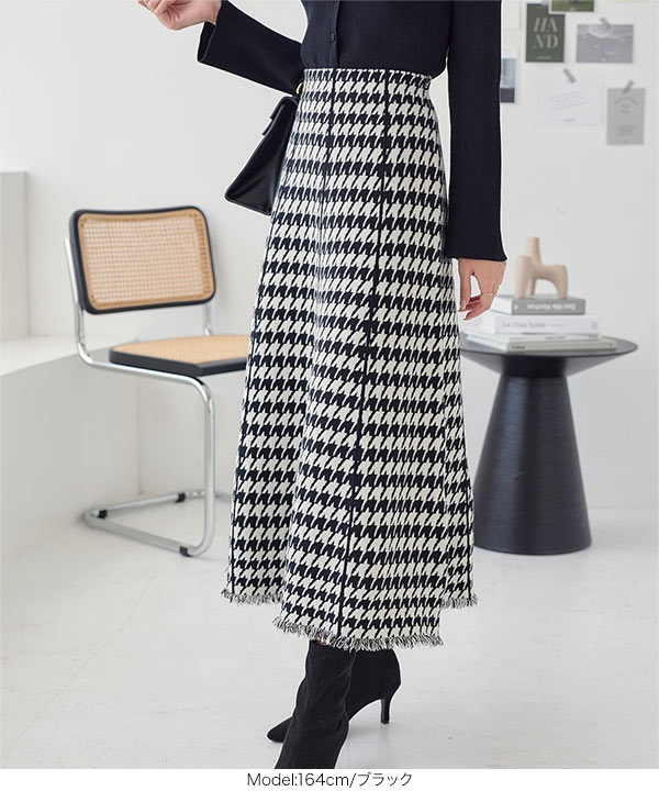 古着 スカート CECIL McBEE チェックスカート 千鳥柄 スカート 古着 スカート CECIL McBEE チェックスカート 千鳥柄 スカート