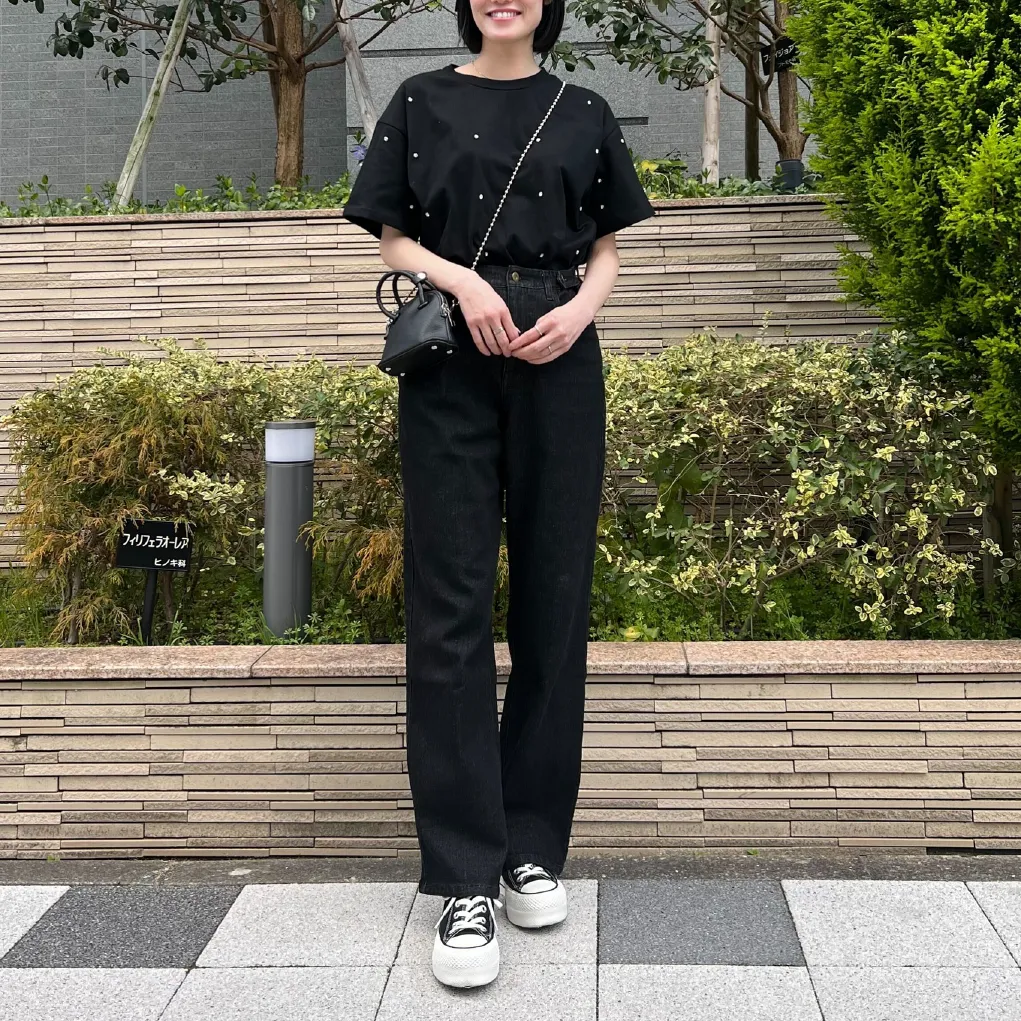 パールorビジューTシャツ [C7086]| SALE!! - レディース