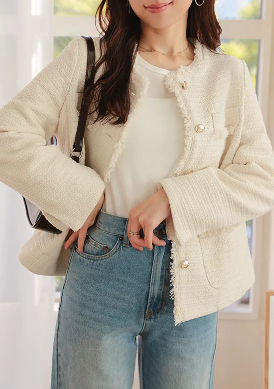 �A�C�{���[�̃c�C�[�h�W���P�b�g�Ƀf�j���p���c�ƃp���v�X���R�[�f�B�l�[�g���������̉摜