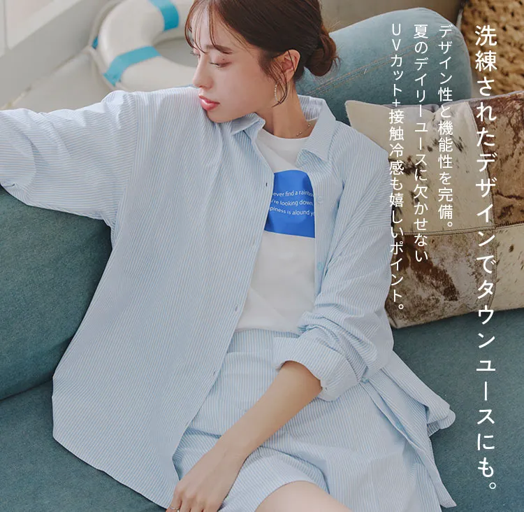 ラッシュガード】メルシェル ホワイトxブラックxミント UFP50+