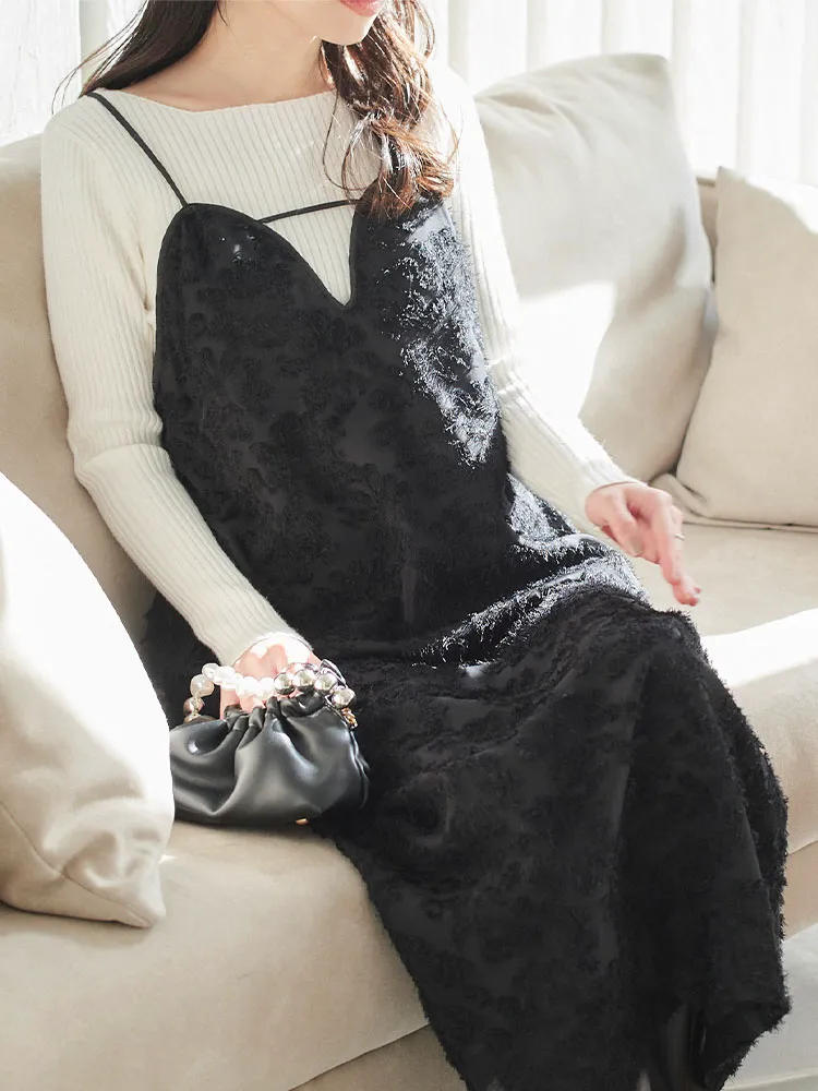 eLLa シャギーボアニットジレ　美品 シャギーVネックニット | ニット | NOELA OFFICIAL WEB STORE