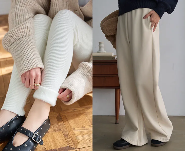 daichimameです あったか起毛ボトム M〜L 楽天市場】【店内全品30%OFFクーポン配布中】 CHAN ME チャンミ 裏起毛