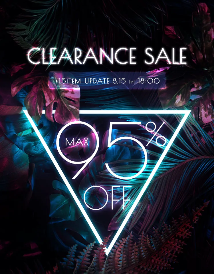 CLEARANCE SALE
