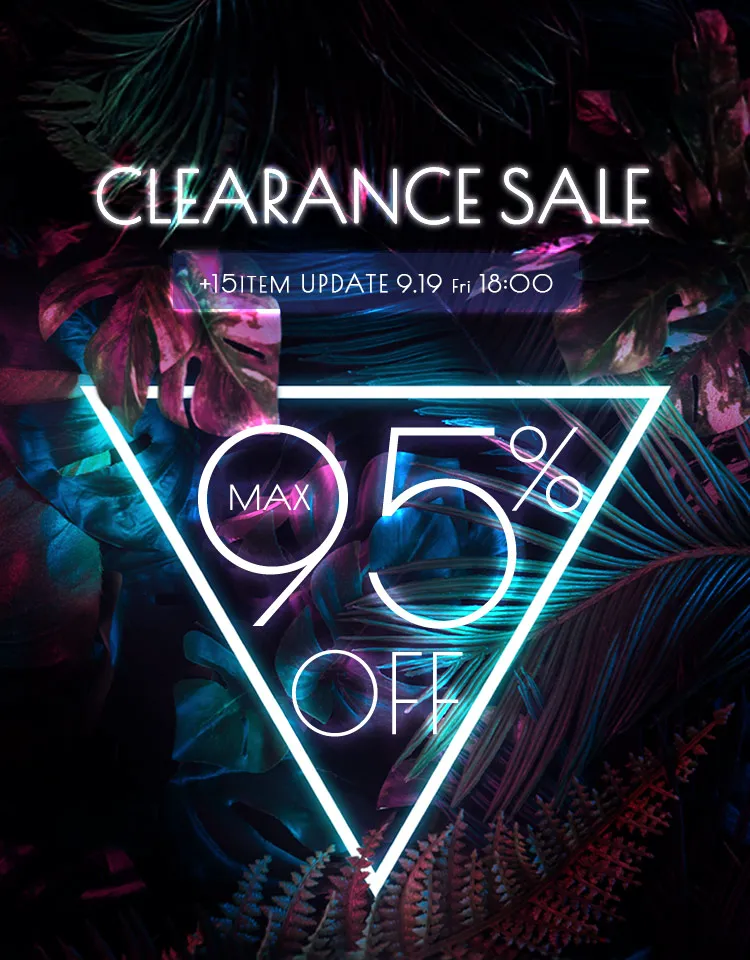 CLEARANCE SALE