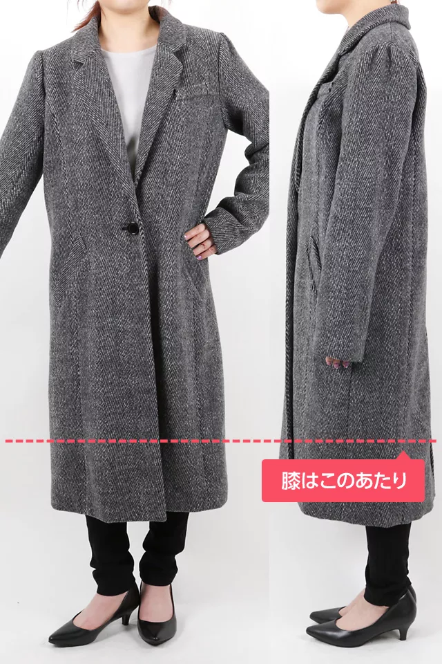 �g��150�`154cm�F�W���P�b�g�E�R�[�g