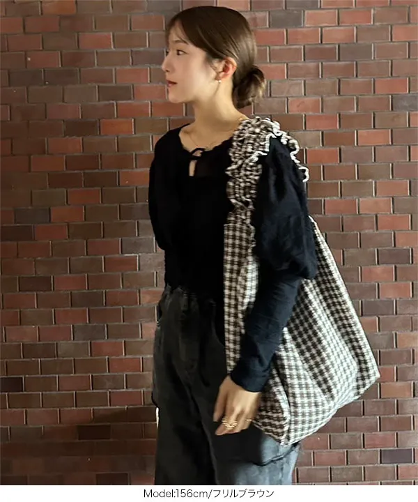 yuiさんコラボ ] 選べる2タイプトートバッグ [B158J] - レディース