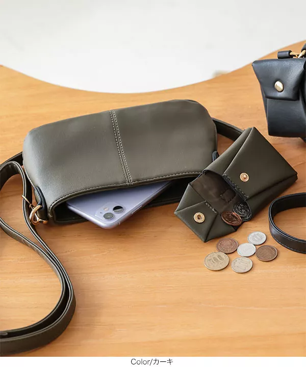 ミニケース付きスマホバッグ [B1447] - レディースファッション通販