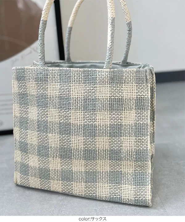 ADORE - 【新品】ADORE パストラルチェックBAG ADOREのトート