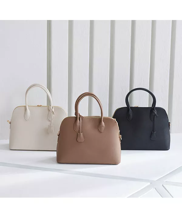 ショルダーベルト付きブガッティバッグ [B1473] - レディース