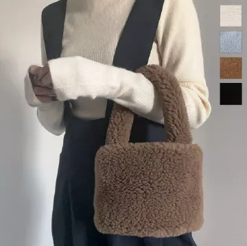 ファーバケツバッグ[B1518] - レディースファッション通販 神戸レタス