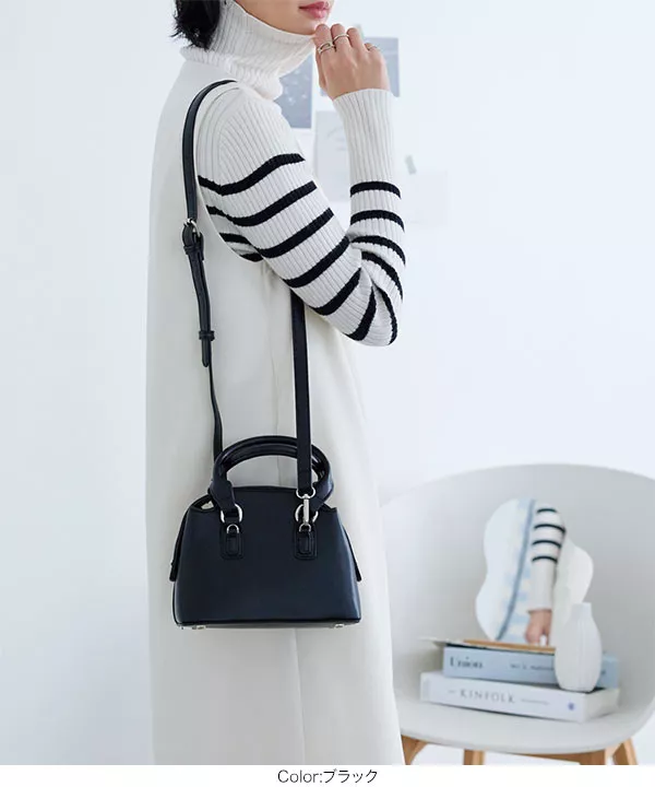 フェイクレザー2wayショルダーバッグ [B1526]