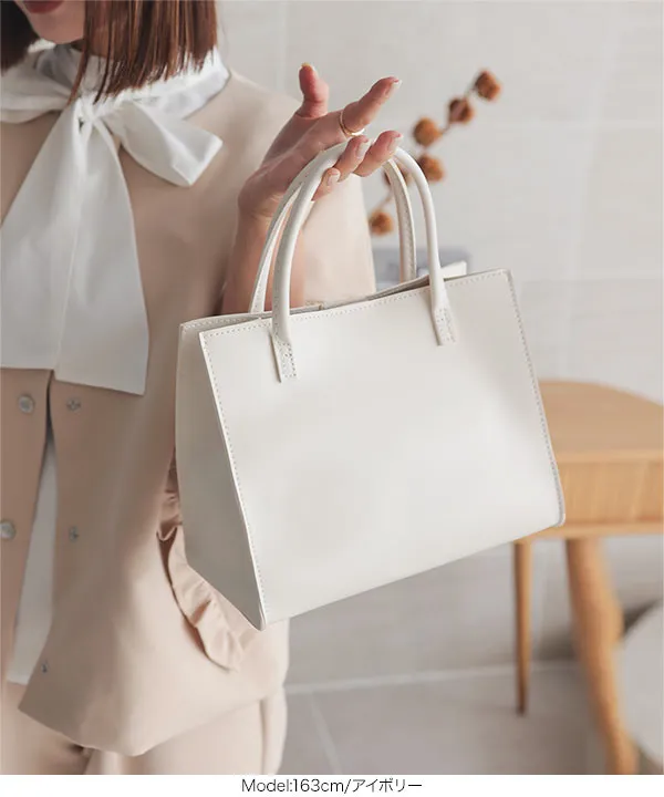 2wayスクエアミニショルダーバッグ [B1562] - レディースファッション