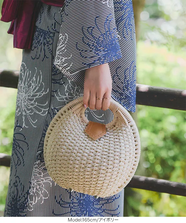 かこ4.5.6月分B サークルカゴバッグ [B1573] - レディースファッション通販 神戸レタス