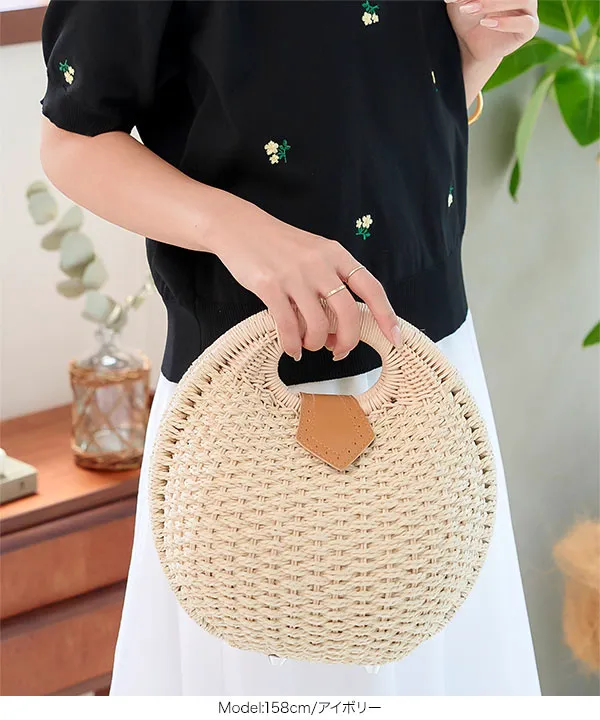 サークルカゴバッグ [B1573] - レディースファッション通販 神戸レタス