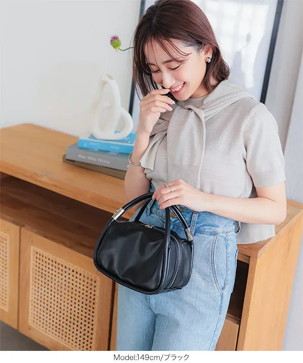 プチレタス ] 2タイプショルダー付きミニバッグ [B1576] - レディース