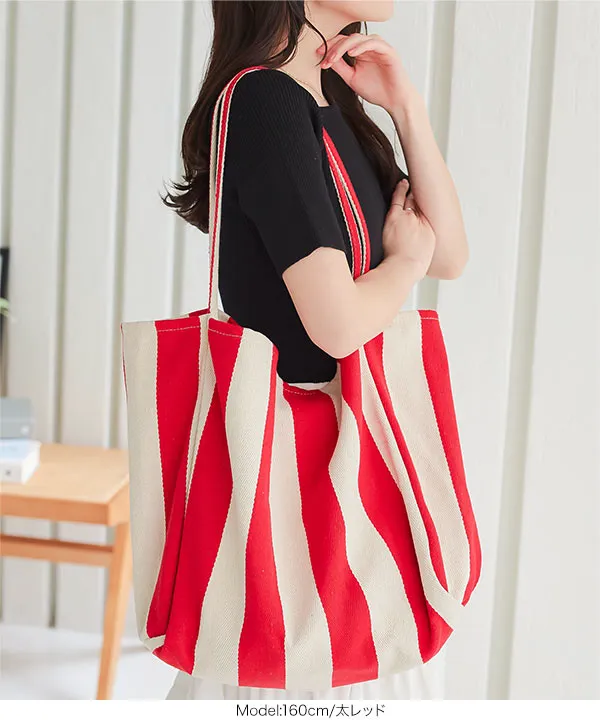 YELLOW LOBSTER ストライプ トートバッグ 公式】Yellow Lobster